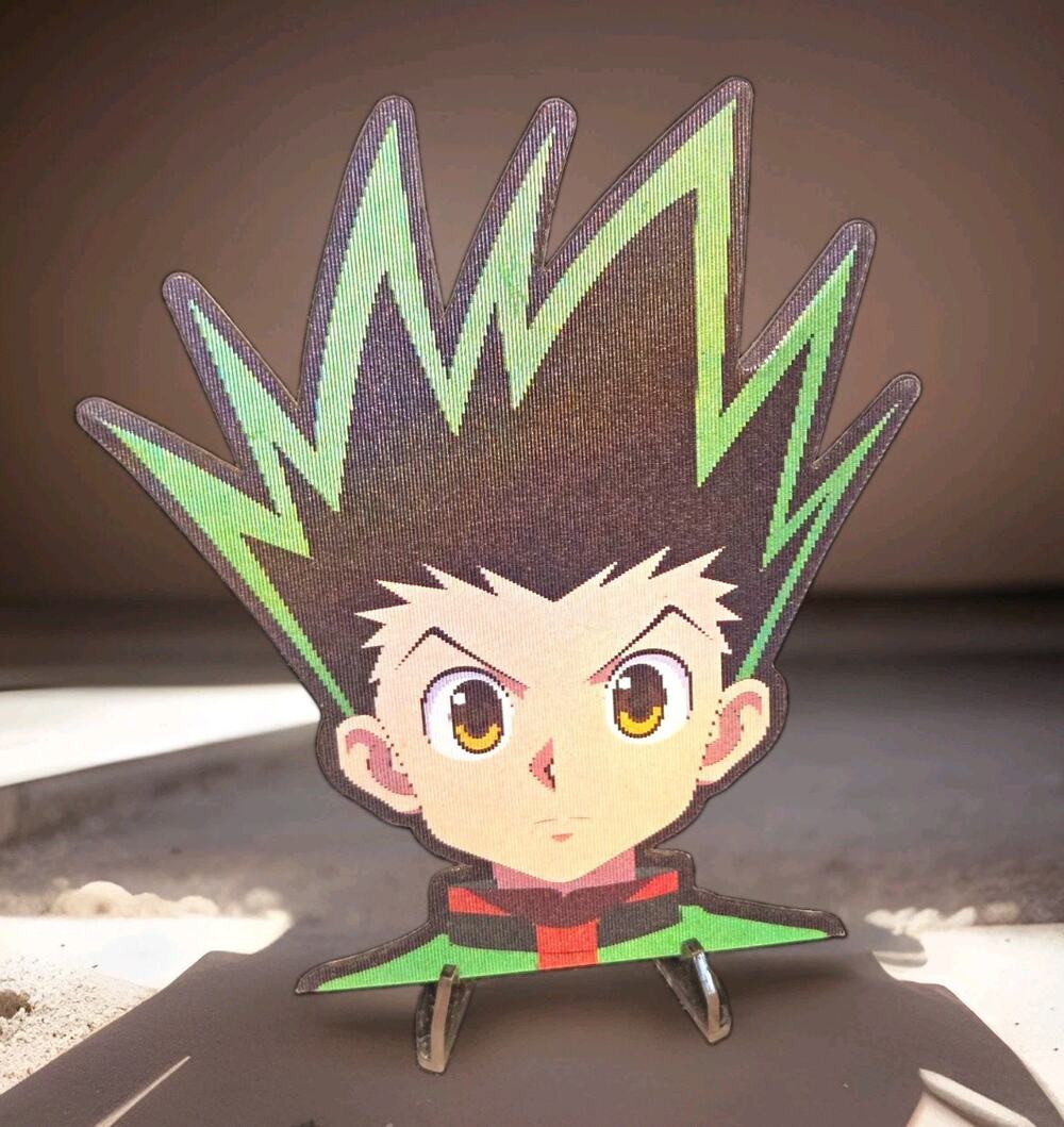 Gon Freecss Hunter x Hunter 3D Motion Anime Lenticular Peeker Sticker Car Decal